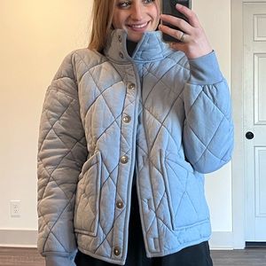 Wild Fable Blue Quilt Jacket!